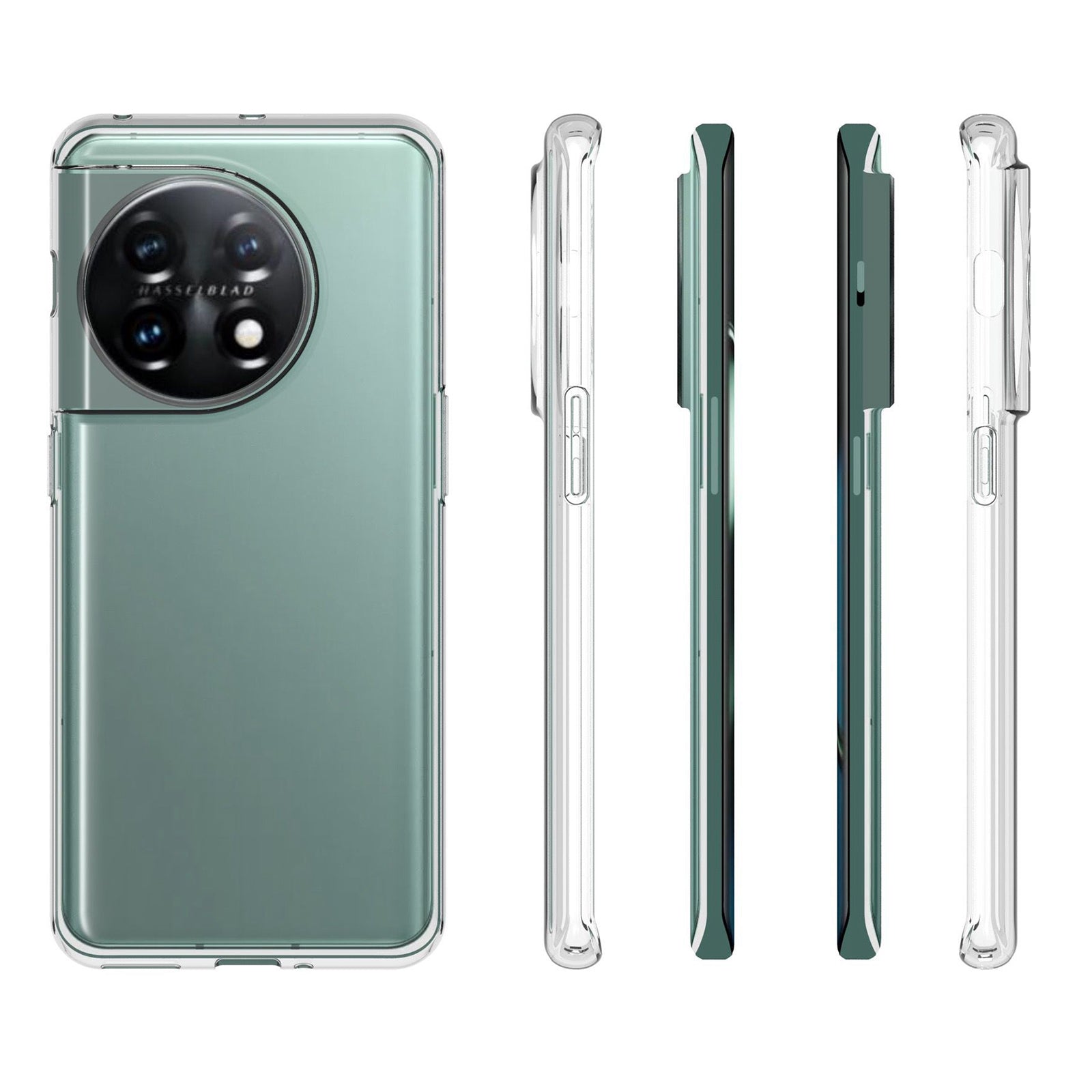 For OnePlus 11 5G Crystal Clear Phone Case Drop Protection Soft TPU Slim Fit Cover For OnePlus 11 5G Crystal Clear Phone Case Drop Protection Soft TPU Slim Fit Cover